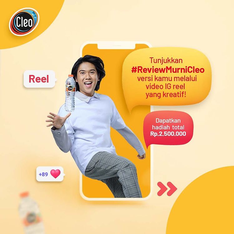 Lomba Video IG Reels Review Murni Cleo Berhadiah Total 2.5 Juta