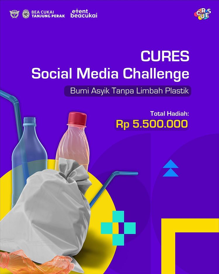 Lomba Video IG TV Limbah Plastik Berhadiah Total 5.5 Juta Rupiah