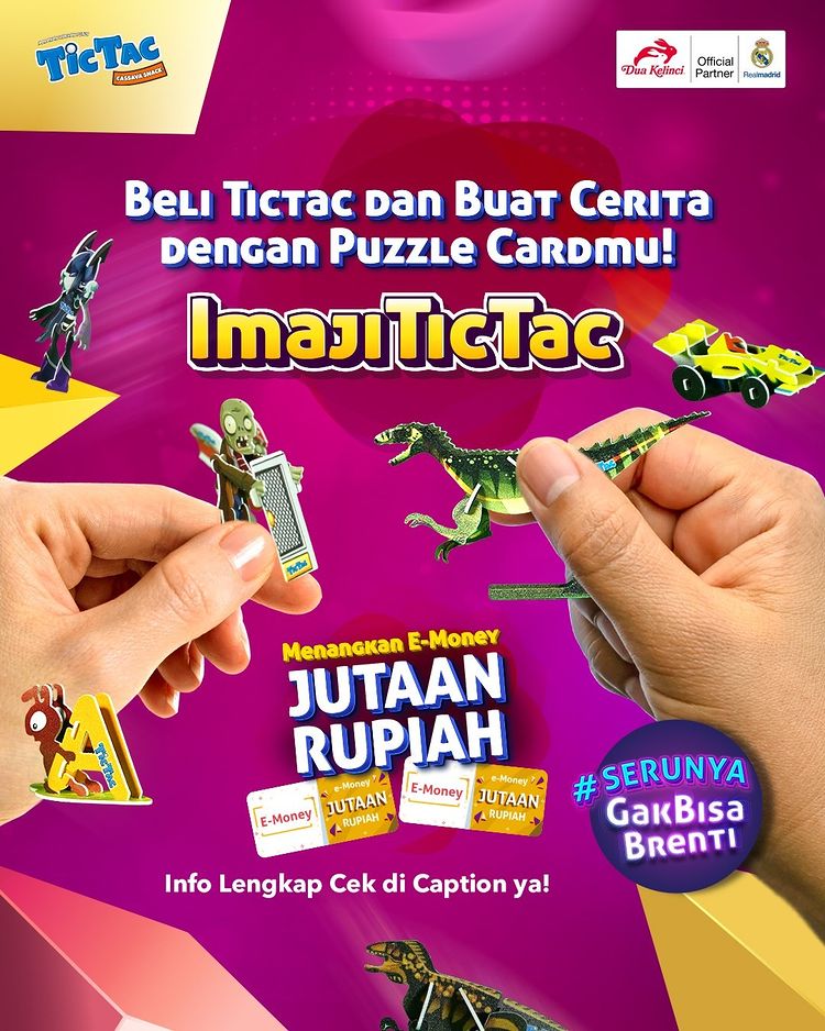 Lomba Video ImajiTicTac Berhadiah E-Money Total Jutaan Rupiah