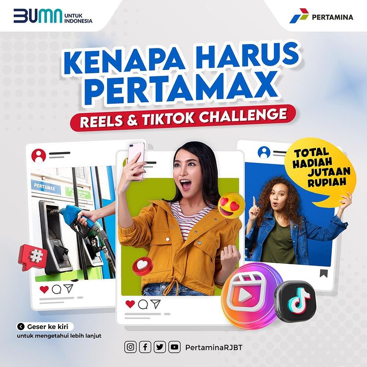 Lomba Video Kenapa Harus Pertamax Berhadiah Total 6 Juta Rupiah