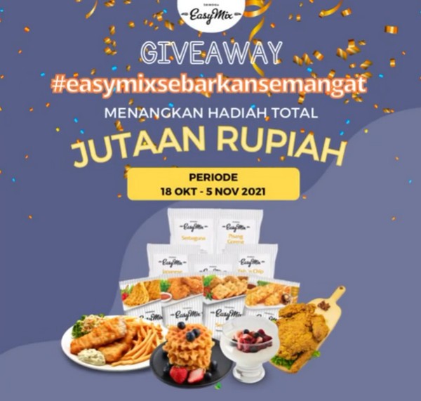 Lomba Video Kreasi Menu Easymix Berhadiah Total Jutaan Rupiah