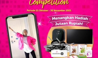 Lomba Video Lebih Deras Dance Berhadiah Uang, Smart TV, Sterilizer, dll