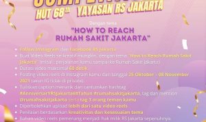 Lomba Video Reels HUT 68 Rumah Sakit Jakarta Berhadiah Total 3.5 Juta