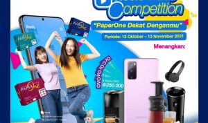 Lomba Video Reels PaperOne Berhadiah SAMSUNG S20 FE dan Lainnya