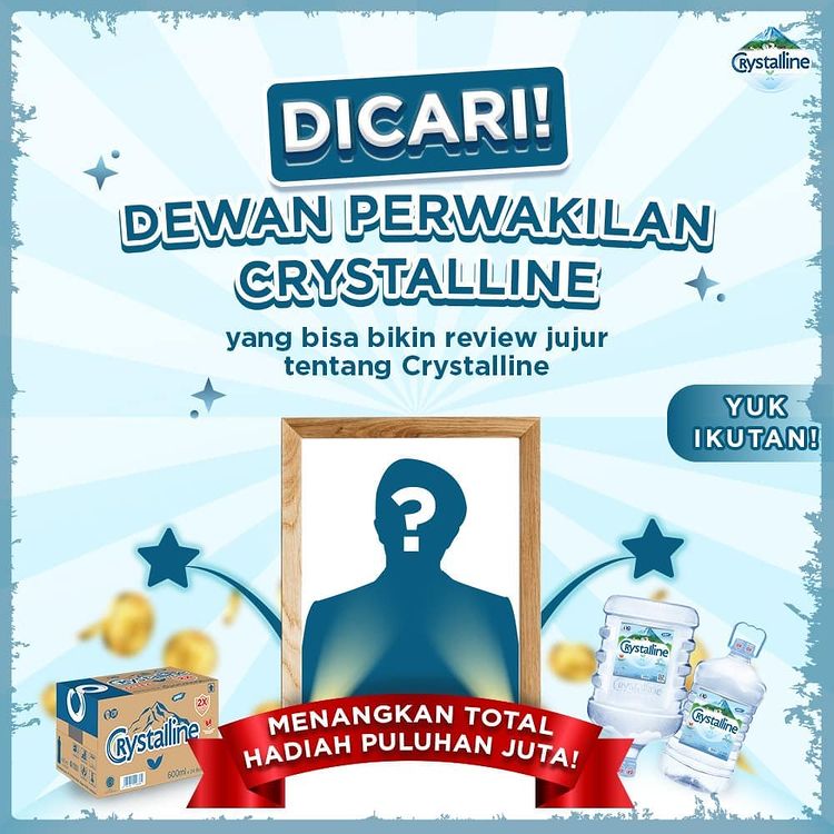 Lomba Video Review Crystalline Berhadiah Total Puluhan Juta Rupiah