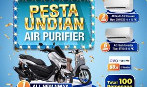 Pesta Undian Air Purifier Daikin Berhadiah All New NMax, Fino Premium, dll