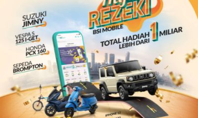 Promo Undian BSI Mobile Berhadiah Mobil Suzuki Jimny Total 1 Miliar+