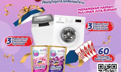 Review Giveaway Attack Fresh Up Alfamart Hadiah 6 Mesin Cuci & Voucher