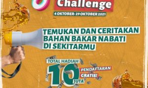 TikTok Challenge Bahan Bakar Nabati Di Sekitarmu Total Hadiah 10 Juta