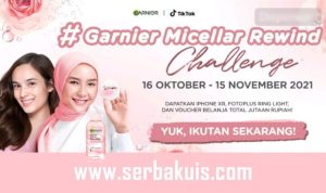 TikTok Challenge Garnier Micellar Rewind Berhadiah iPhone XR