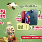 TikTok Challenge Good Day Good Jam Berhadiah iPhone 12 Pro, Vivo Y12i