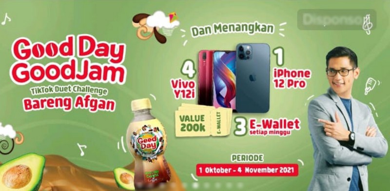 TikTok Challenge Good Day Good Jam Berhadiah iPhone 12 Pro, Vivo Y12i
