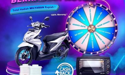 Undian AC Gree Hadiah Motor, Slow Cooker, Oven & Cashback Per Minggu