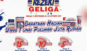 Undian Gebyar Rezeki Balsem Geliga Berhadiah Uang Tunai Total 89 JUTA