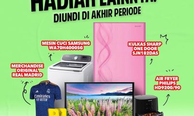 Undian Kacang Sangrai Dua Kelinci Berhadiah Kulkas, Mesin Cuci, Emas, dll