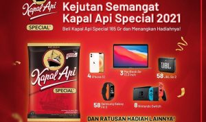 Undian Kapal Api Special 2021 Berhadiah Macbook Air, iPhone 12, dll