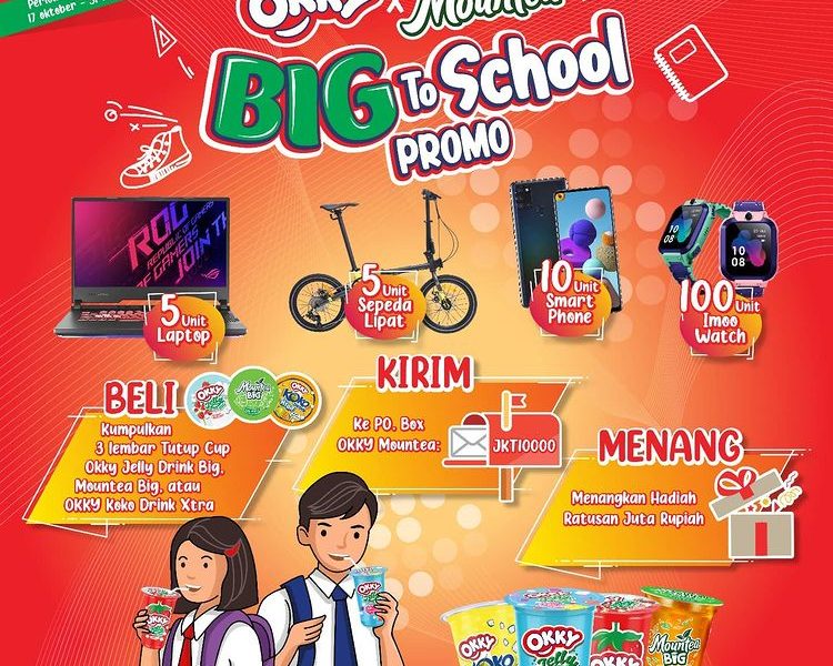 Undian Okky Mountea Berhadiah Laptop, Sepeda Lipat, Smartphone, dll