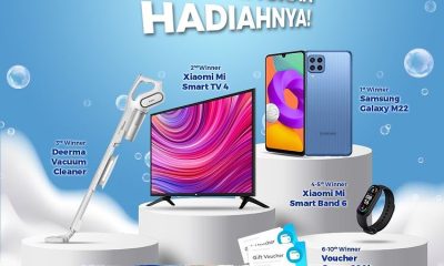 Hadiah Lomba 14 Day Darlie Baking Soda Hadiah SAMSUNG M22, Smart TV, dll