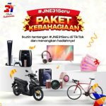 JNE TikTok Challenge Paket Kebahagiaan Berhadiah Total Puluhan Juta