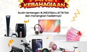 JNE TikTok Challenge Paket Kebahagiaan Berhadiah Total Puluhan Juta