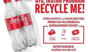 Kirim Botol Bekas Coca-Cola, Tukar Hadiah Token Listrik, Pulsa & E-Wallet