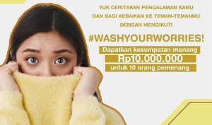 Kuis Cerita Mutouch Wash Your Worries Berhadiah Total 10 Juta Rupiah