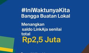 Kuis Ini Waktunya Bangga Buatan Lokal Hadiah Saldo LinkAja 2.5 Juta