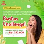 Kuis Pantun Wong Coco Versary Hadiah Saldo Untuk 35 Pemenang