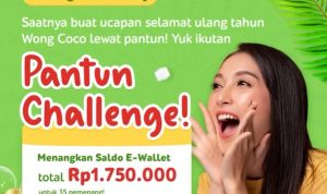 Kuis Pantun Wong Coco Versary Hadiah Saldo Untuk 35 Pemenang