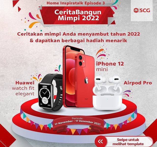 Kuis Resolusi Cerita Bangun Mimpi 2022 Berhadiah iPhone 12 Mini