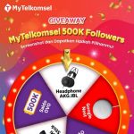 Kuis Screenshot 500K Followers MyTelkomsel Berhadiah Total 5 Juta