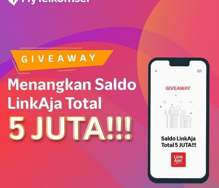 Kuis Survey MyTelkomsel Berhadiah Saldo LinkAja Total 5 Juta