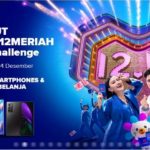 Lazada 12.12 Meriah TikTok Challenge Berhadiah 3 HP Mewah