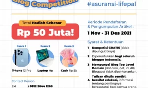 Lomba Blog Pentingnya Melek Asuransi Hadiah iPhone 13, Laptop & Uang
