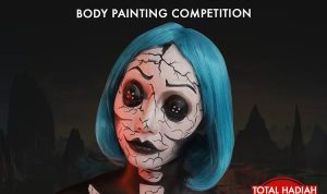 Lomba Body Painting Halloween Viva Muda Berhadiah Total 6 Juta+