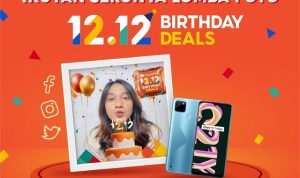 Lomba Foto 12.12 Birthday Deals Berhadiah 3 unit HP REALME C21Y