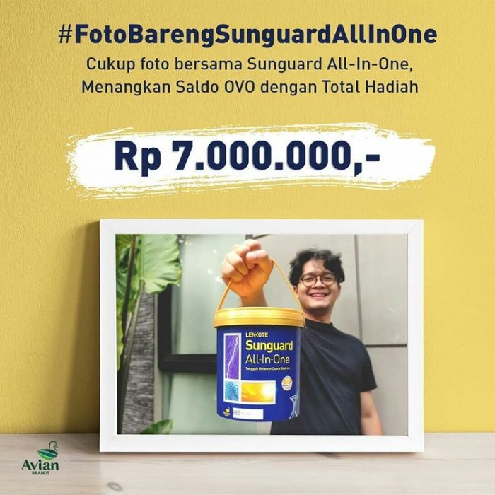 Lomba Foto Bareng Sunguard All In One Berhadiah 7 Juta Saldo OVO