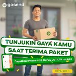 Lomba Foto Gaya Terima Paket Berhadiah iPhone 12 & Gopay 5 Juta