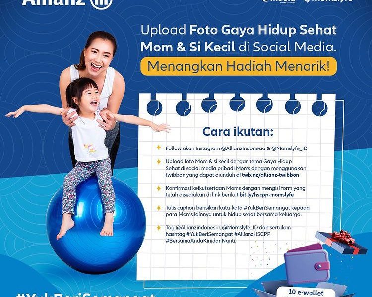 Lomba Foto Hidup Sehat Bersama Si Kecil Berhadiah Gopay Total 5 Juta