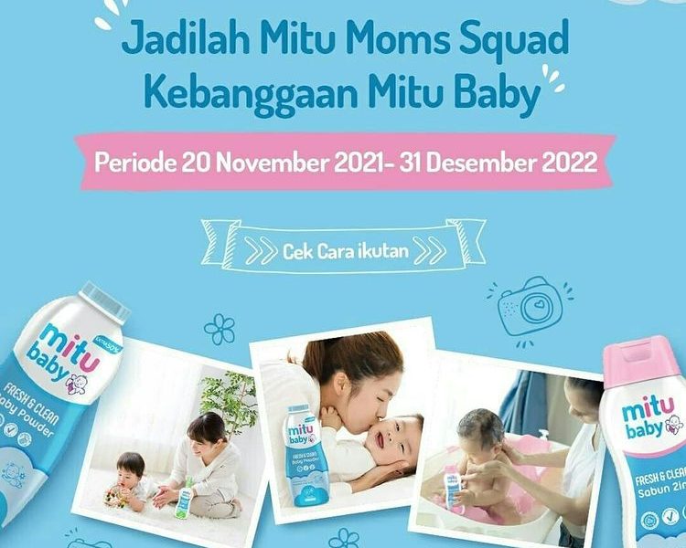 Lomba Foto Mitu Squad Berhadiah E-Money Total 6 Juta Rupiah