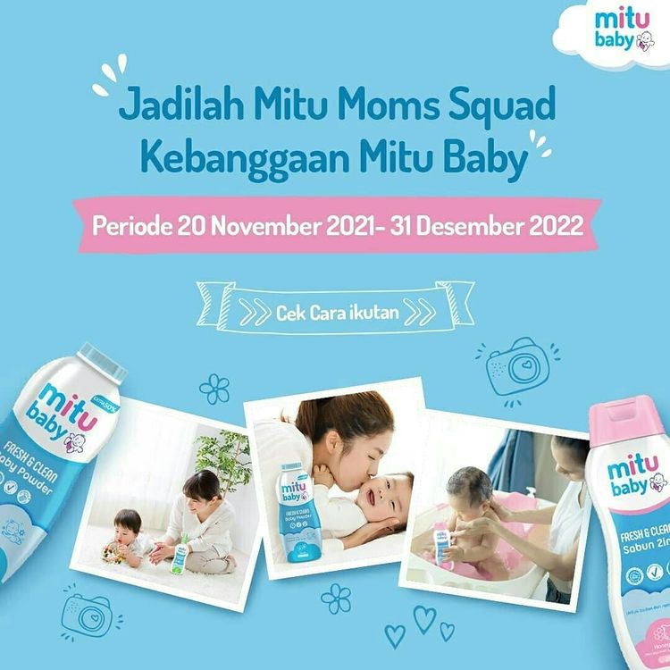 Lomba Foto Mitu Squad Berhadiah E-Money Total 6 Juta Rupiah