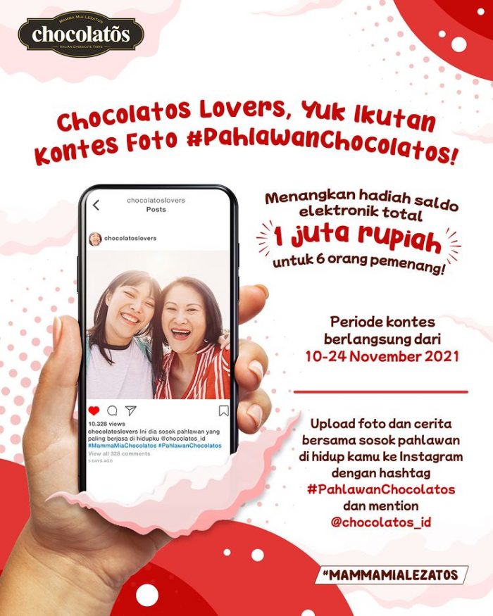 Lomba Foto Pahlawan Chocolatos Berhadiah Saldo OVO Total 1 Juta