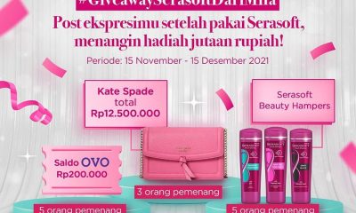 Lomba Foto Serasoft Dari Mila Berhadiah Tas Kate Spade Total 12,5 Juta