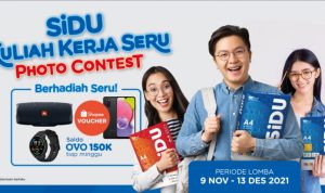 Lomba Foto SiDU Kuliah Kerja Seru Berhadiah HP, Mi Watch, JBL, OVO, dll