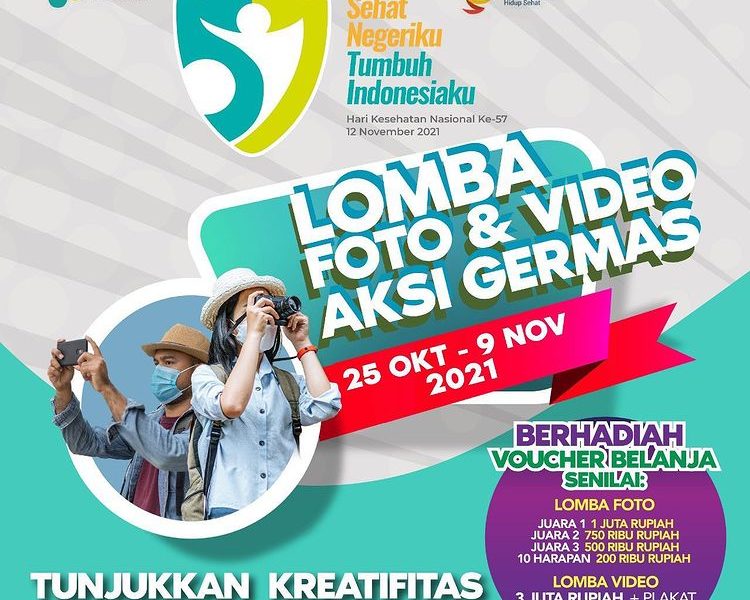 Lomba Foto & Video Aksi Germas Kemenkes Berhadiah Total Jutaan Rupiah