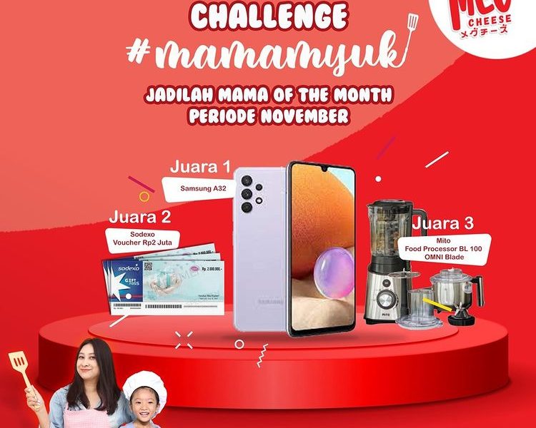 Lomba Kreasi Mamam Yuk November Berhadiah SAMSUNG A32, Voucher, dll