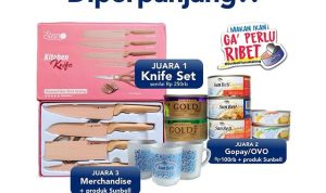 Lomba Kreasi Sunbell Tuna Berhadiah Knife Set, Saldo, Merch & Produk Diperpanjang