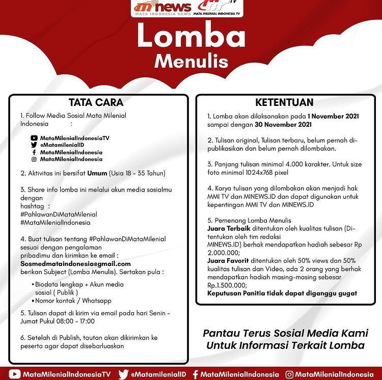 Mekanisme Lomba Menulis