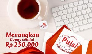 Lomba Puisi Untuk Pahlawanku Berhadiah Saldo Gopay Total 1 Juta Rupiah