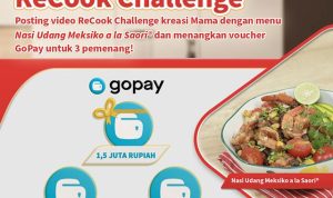 Lomba Recook Nasi Udang Meksiko Saori Berhadiah Gopay Total 3 Jutaan